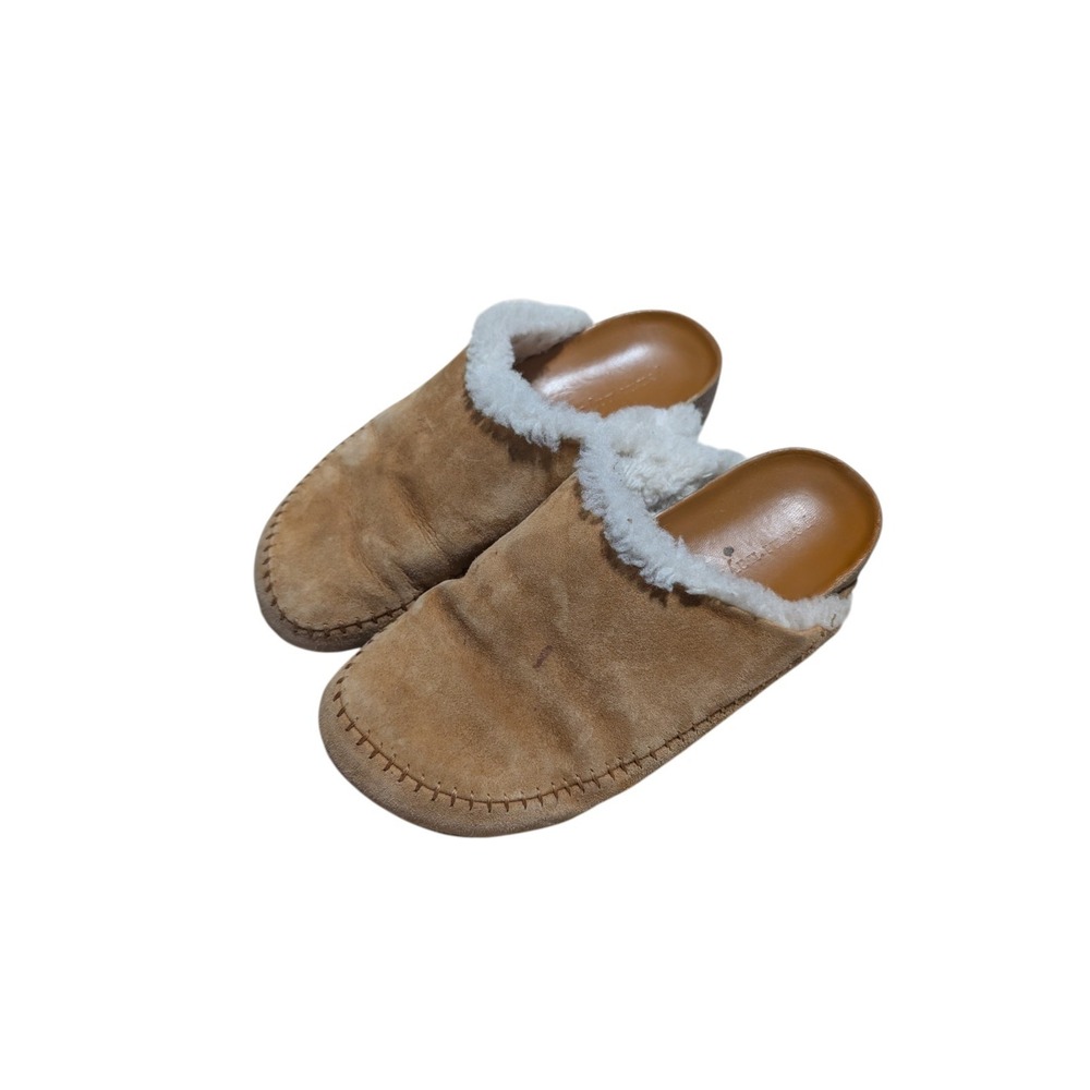 Jenni Kayne Shearling Lined Moc Clog 38 7.5